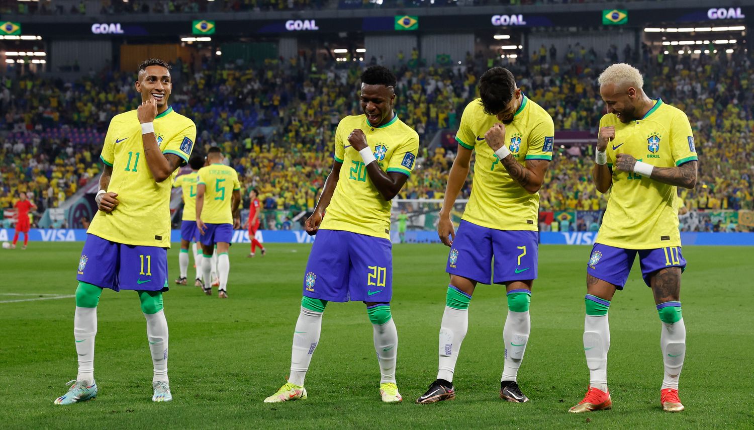 ¿Está para campeón? Brasil despedaza a Corea y apunta al título
